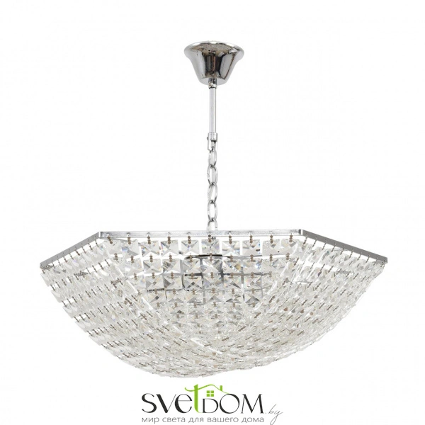 8377/5 NEOCLASSI LN26 208 хром/прозрачный, металл/хрусталь Люстра подвесная E27 5*60W 220V AMALIA