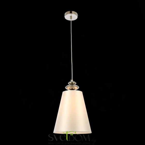 SL1137.103.01 Подвес Никель/Белый E27 1*40W RIONFO