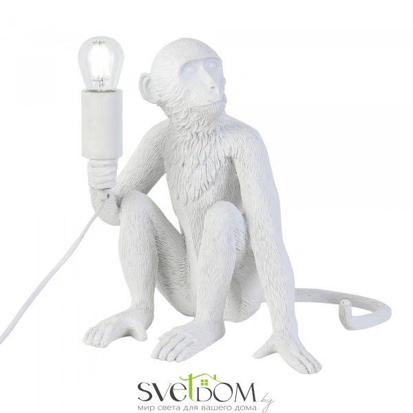 SLE115104-01 Прикроватная лампа Белый E27 1*60W TENATO