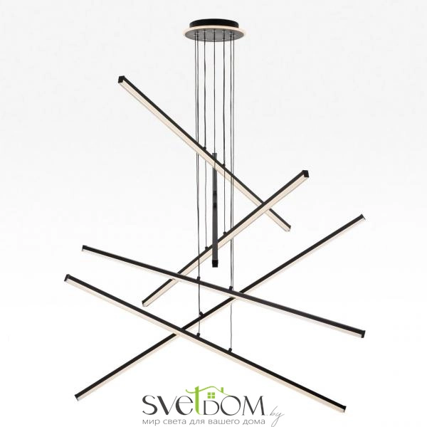 Citilux Trent CL203761 LED Люстра подвесная с пультом Чёрная