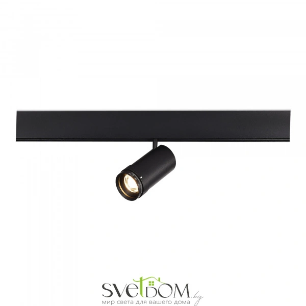 ST357.436.12 Магнитный трековый светильник ZOOM Черный LED 1*12W 3000K Lm Ra90 10-55° IP20 D50xH160 SKYLINE 48