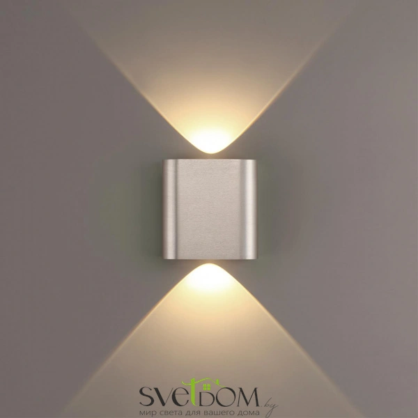 7106/2WL HIGHTECH ODL26 441 светильник светильник матовый никель/металл IP20 LED 2W 3000K 220V MAGNUM