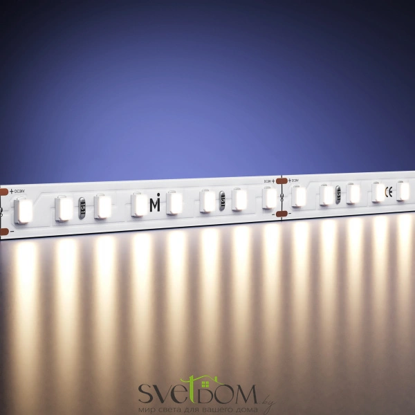 Светодиодная лента Ultra 24В 2835 9,6Вт/м 4000К 5м IP 20 201098