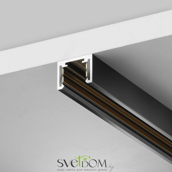 Шинопровод 1 м Exility X накладной, черный