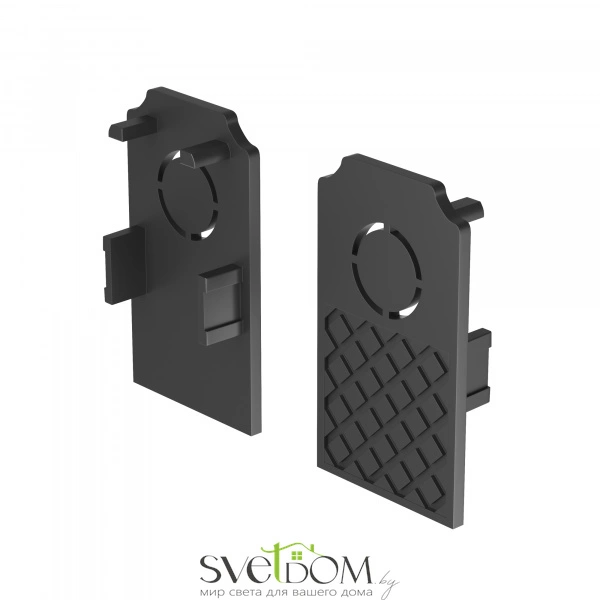 Заглушки к встраиваемому шинопроводу Exility 2 шт. черный TRA034EC-42B