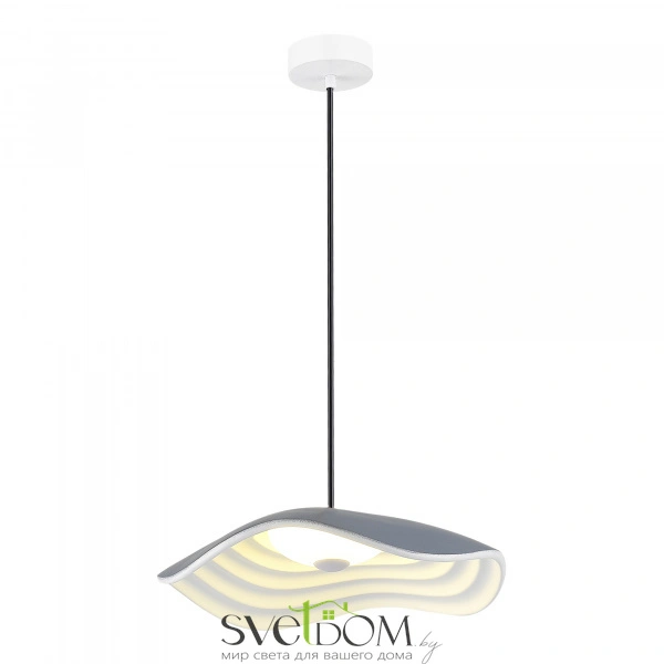 SL6208.701.12 Светильник подвесной ST-Luce Серый/Серый, Белый LED 1*12W 3000K OASIS