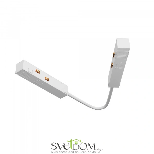 Коннектор питания угловой 15 см Exility белый TRA034CPC-42W-15