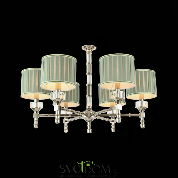 SL1121.103.06 Люстра подвесная ST-Luce Никель/Оливковый E14 6*40W OLEO