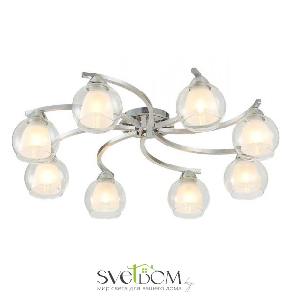 Citilux Кристи CL152187 Люстра потолочная Алюминий Хром