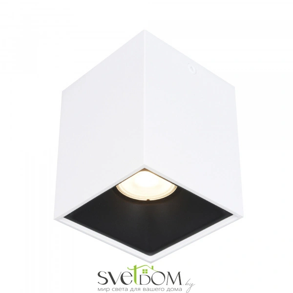 ST168.542.01 Светильник потолочный Белый GU10 1*50W IP20 L82,5xW82,5xH104 220V Без ламп Накладные светильники