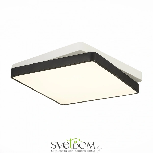 SLE200712-01 Светильник потолочный Черный, Белый/Белый LED 1*45W 3000K/4000K/6000K QVO