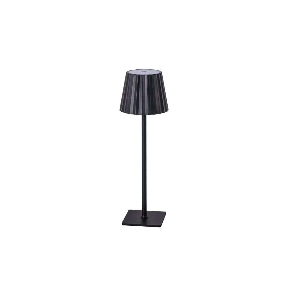 Настольная лампа Kink Light Санти автономная черная LED 07204-T,19 Kink Light