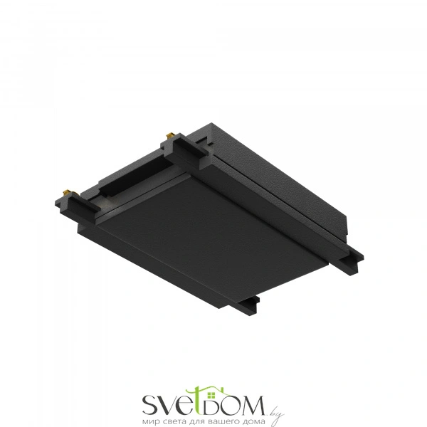 Коннектор питания прямой Radity черный TRA084C-11B