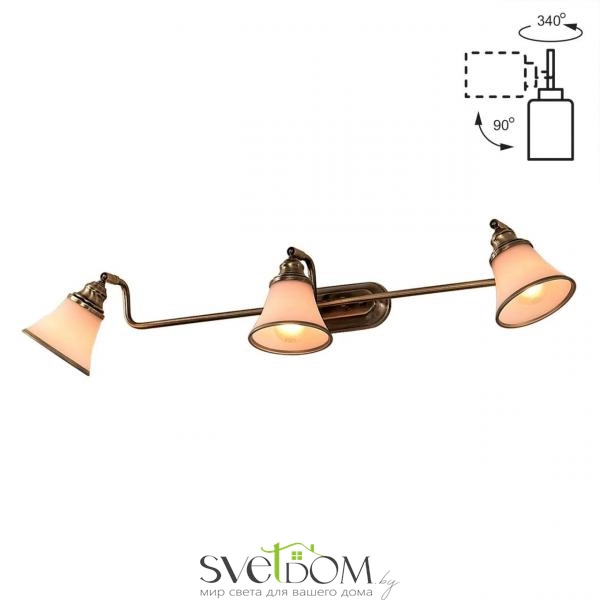 Citilux Прованс CL511533 Спот поворотный Бронза