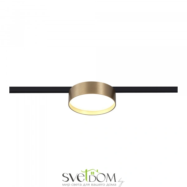 ST670.336.12 Магнитный трековый светильник Латунь LED 1*12W 3000K 500Lm Ra>80 100° IP20 D113xH34 24V SUPER5