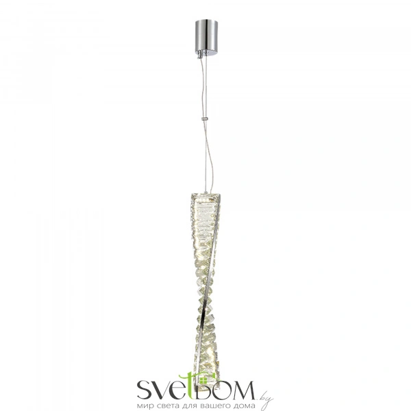 SL6205.103.01 Светильник подвесной ST-Luce Хром/Прозрачный LED 1*11W 4000K ELICA