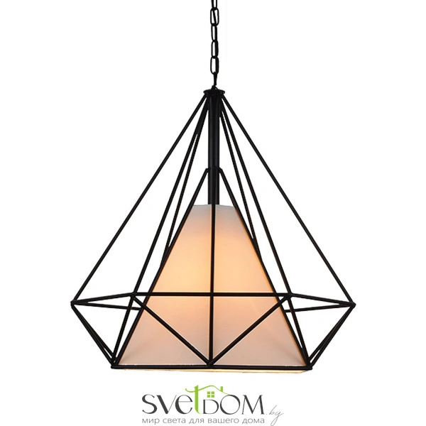 SL233.443.01 Светильник подвесной ST-Luce Черный/Черный, Белый E27 1*60W PALIEDRO