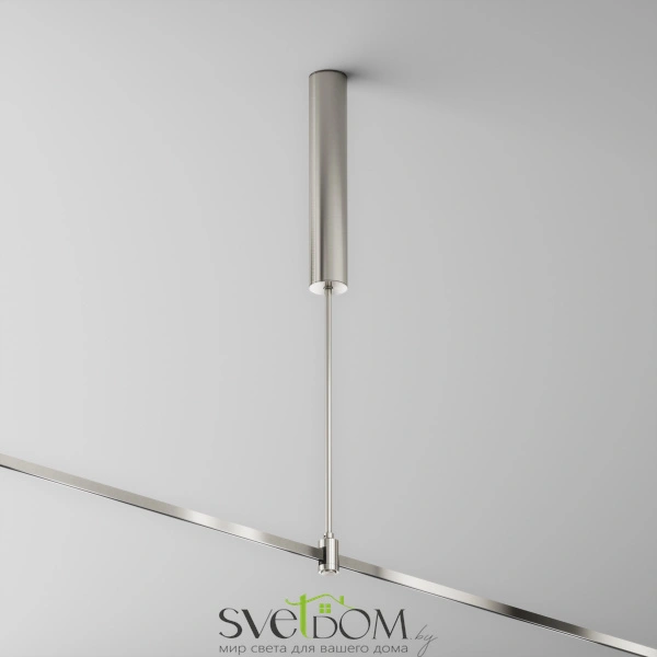 Основание потолочное Long 385мм для блока питания с вводом питания Flarity платина