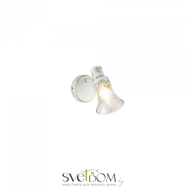 Несмотря на то, что споты, как правило, - элемент современного интерьера, споты серии Susana подходят также и для классических интерьеров. Арматура сделана из металла, окрашенного в белый с золотом цвет. Плафоны из тонированного стекла цвета "шампань". Бл