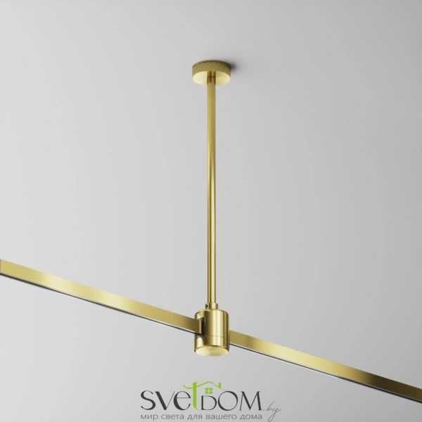 Крепление потолочное Medium 300мм с прямым коннектором питания Flarity латунь TRA158C-IPC1-BS