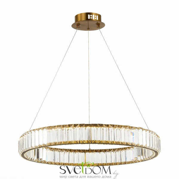 SL1622.363.01 Люстра подвесная ST-Luce Латунь/Прозрачный LED 1*40W 4000K TIVOLI