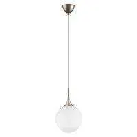 Lightstar 813033 Подвес GLOBO 1х40W E14 champagne gold/white