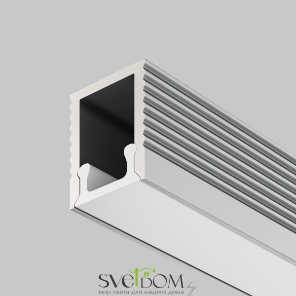 Алюминиевый профиль накладной 08x09 ALM-0809-S-2M