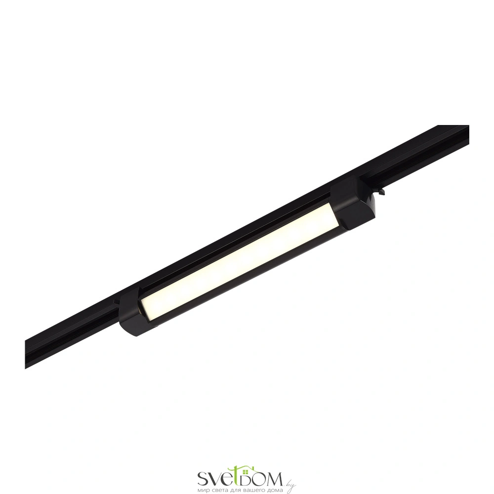 Трековый светильник ST Luce Бэйс черный ST368.446.10 ST LUCE