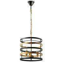 Lightstar 735030 Люстра EPSILON 3х40W E14 ЧЕРНЫЙ/ЗОЛОТО