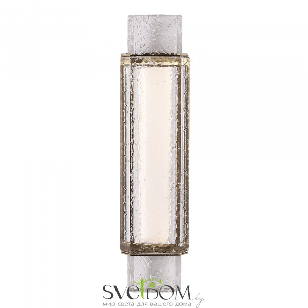 SL6140.301.01 Светильник настенный ST-Luce латунь/прозрачный LED 1*11W 3000K EIS