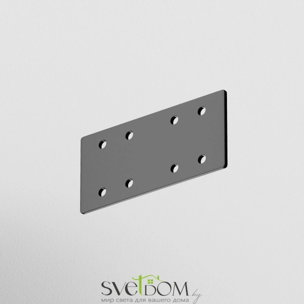 Прямой коннектор S35 накладной черный 1 шт. TRA004C-21S