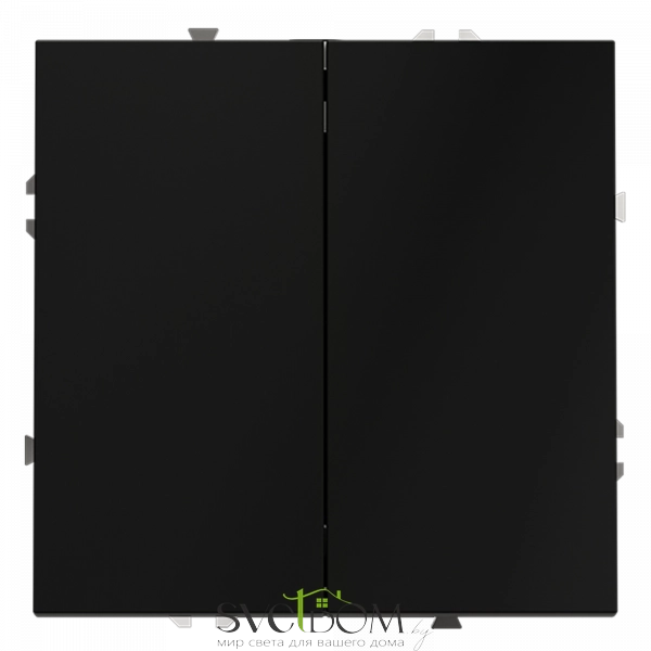 купить Проходной переключатель двухклавишный Voltum S70 VLS020308  VLS020308 Voltum Проходной переключатель двухклавишный Voltum S70 VLS020308  VLS020308 Voltum