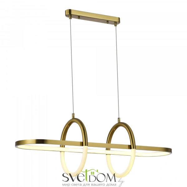 SL1579.313.01 Светильник подвесной ST-Luce Золотистый/Белый LED 1*48W 3000K MOFISTO