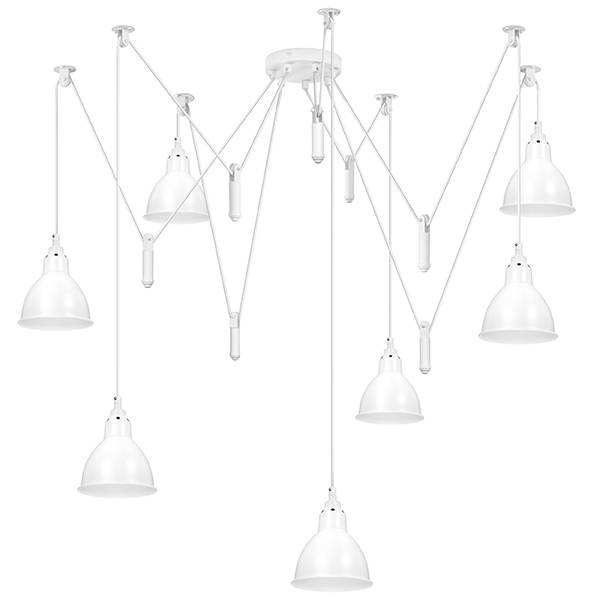 Lightstar 761076 Люстра ACROBATA 7х40W E14 БЕЛЫЙ