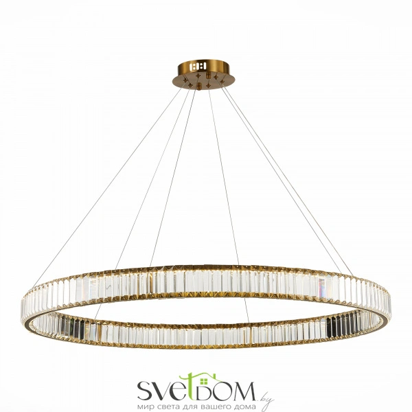 SL1622.313.01 Люстра подвесная ST-Luce Латунь/Прозрачный LED 1*68W 4000K TIVOLI