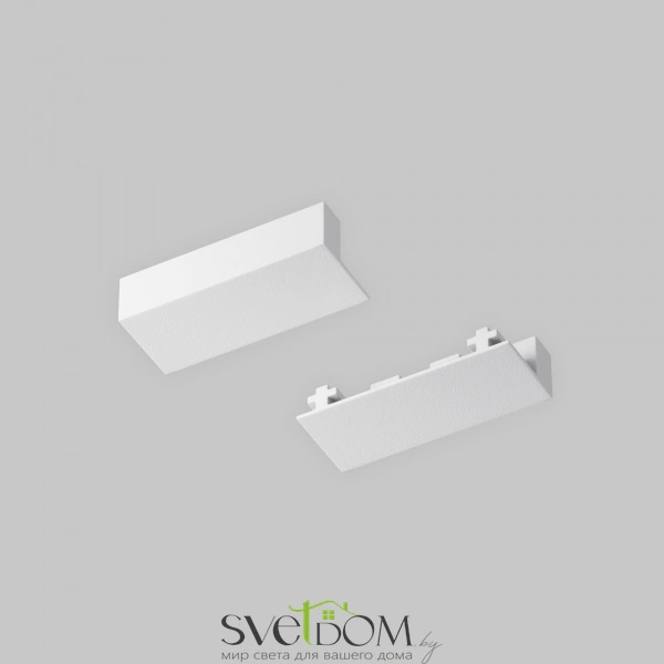 Комплект монтажный с заглушками Radity 2 штуки, белый TRA084EC-111W