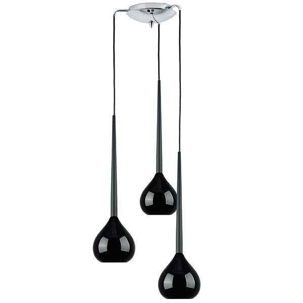 Lightstar 808237 Подвес FORMA 3х40W E14 ЧЕРНЫЙ