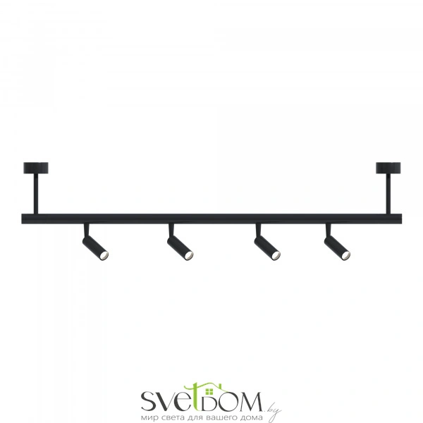 ST1652.447.18 Модульный светильник Черный LED 1*18W 4000K 1 350Lm Ra>90 36° IP20 D30xH 48V TECHNO