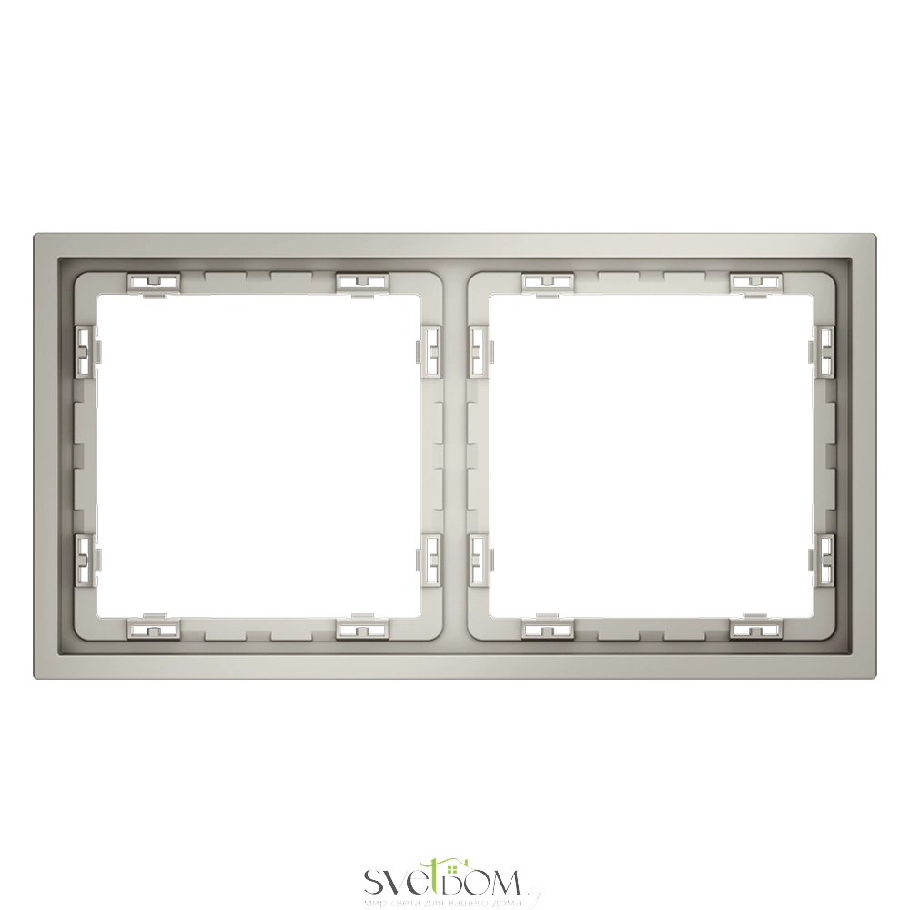 Рамки пластиковые Voltum S70 Кашемир VLS100203 Voltum VLS100203