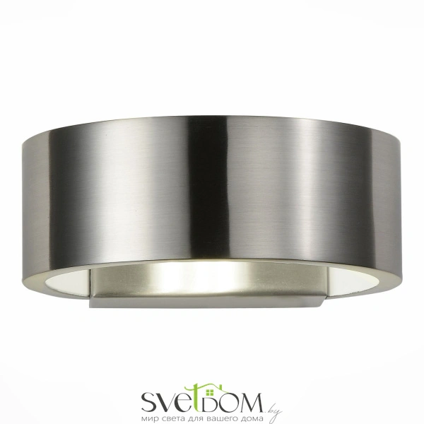 SL591.701.01 Светильник настенный ST-Luce Матовый Никель,Белый/Матовый Никель,Белый LED 1*6W 4000K Настенные светильники