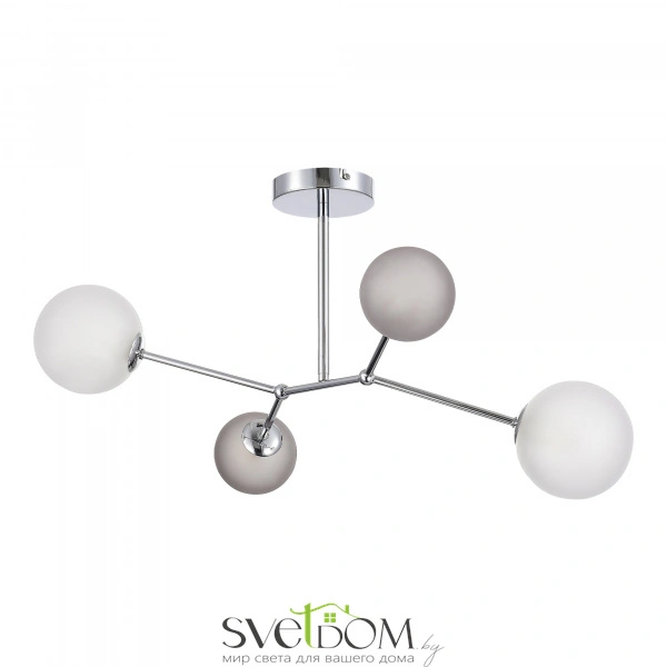SLE1107-103-04 Светильник подвесной Хром/Белый, Серый G9 LED 4*5W 4000K MALTE
