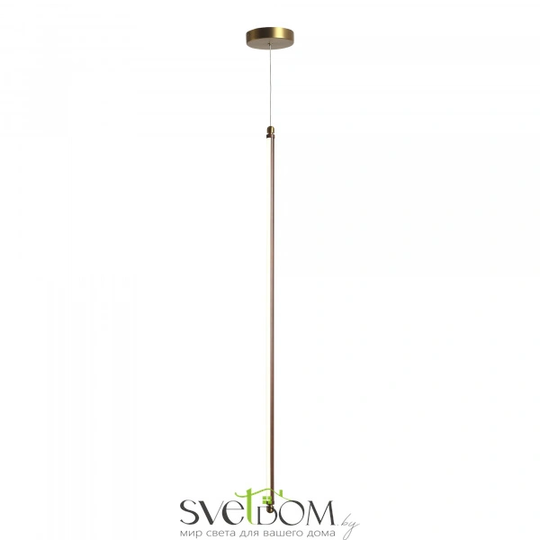 SL6225.303.01 Светильник подвесной ST-Luce Латунь/Терракотовый, Белый LED 1*12W 3000K BRICK