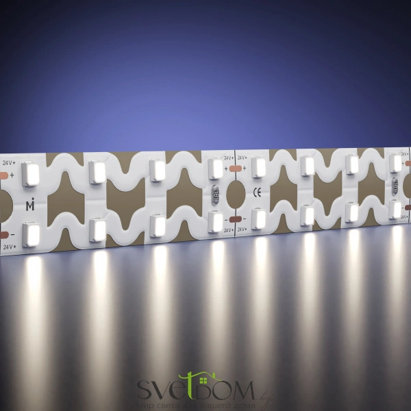 Светодиодная лента Ultra 24В 2835 19,2Вт/м 4000K 5м IP 20 201227