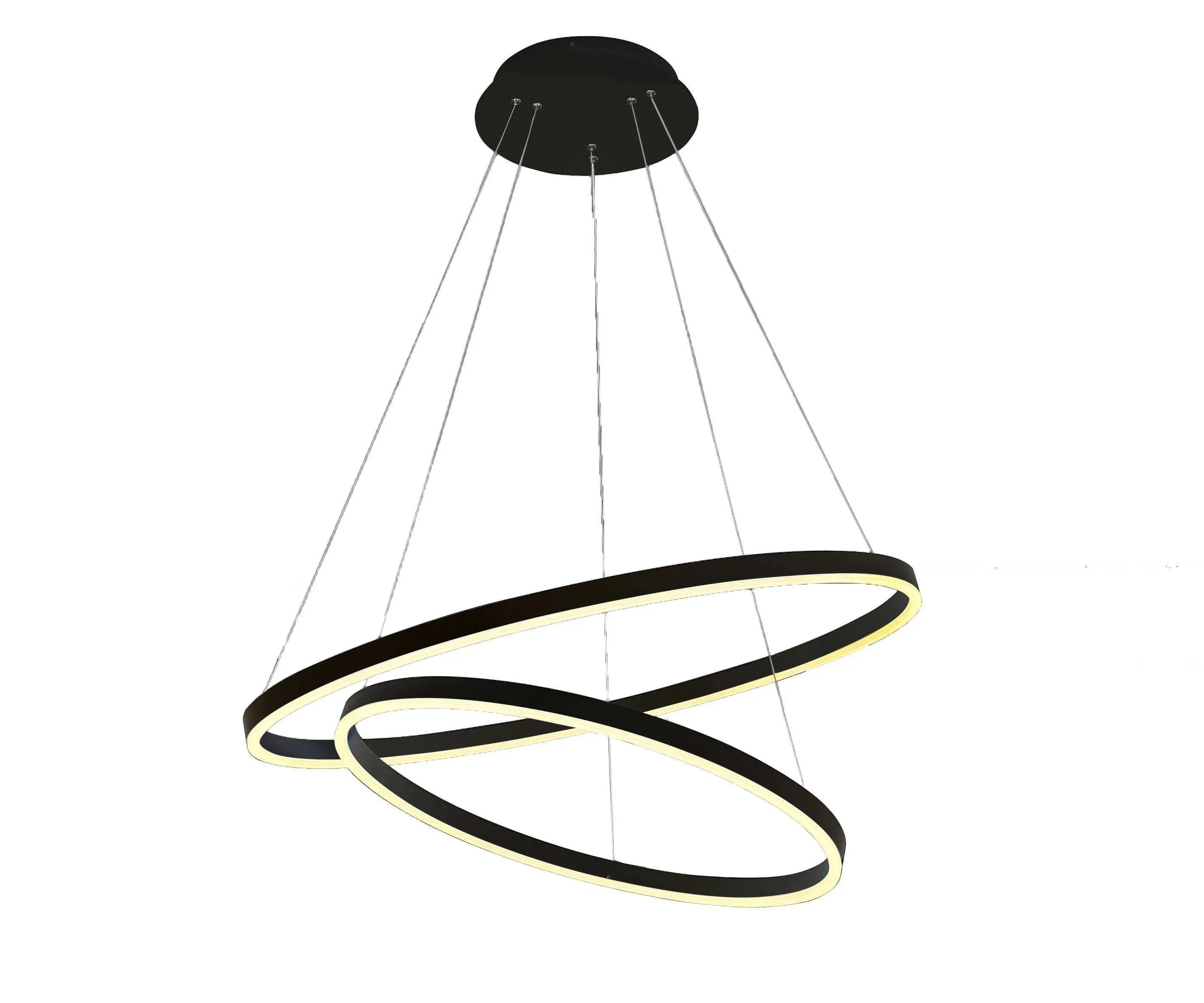 Kink Light 08220,19A(4000K) Подвес Тор черный d80+60