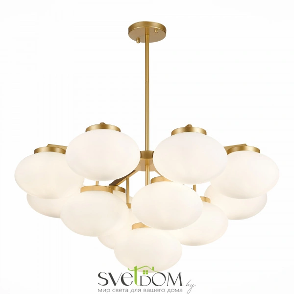 SL1503.203.13 Люстра подвесная ST-Luce Золотистый/Белый E27 13*40W MODICA