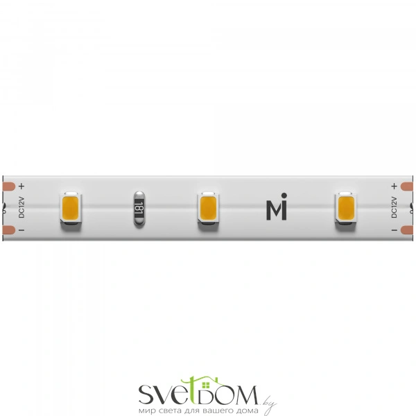 Светодиодная лента Base 12В 2835 4,8Вт/м 6000K 5м IP 20 201164