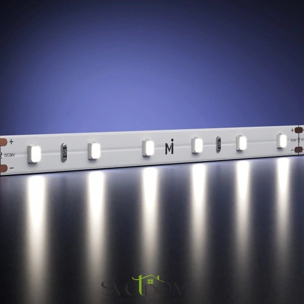 Светодиодная лента Ultra 24В 2835 7,2Вт/м 4000К 5м IP 20 201025