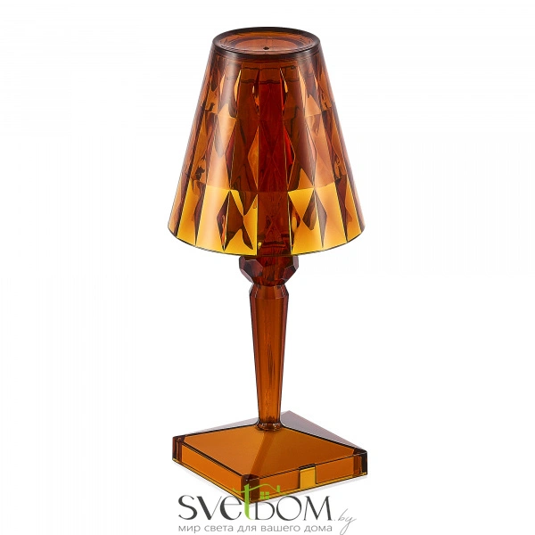 SL1010.724.01 Прикроватная лампа ST-Luce Оранжевый/Оранжевый LED 1*2W 3000K/4000K/6000K SPARKLE