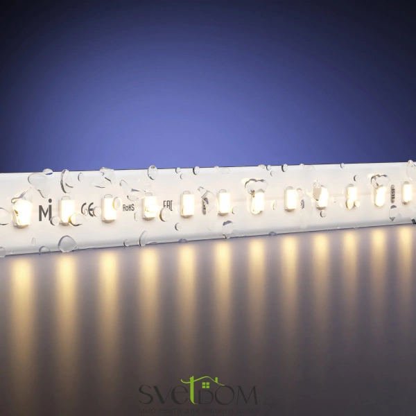 Светодиодная лента Ultra 220В 2835 8Вт/м 3000K IP 65 201199