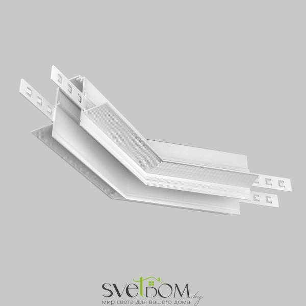 Угол-соединитель 135° Exility встраиваемый  под ГКЛ 12,5мм, белый TRA034CLO-42.12W